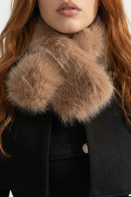 Coralie - Double-Breasted Coat with Removable Cape