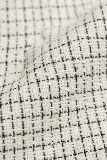 Margaux - Tweed Jacket with Fox Fur Accent
