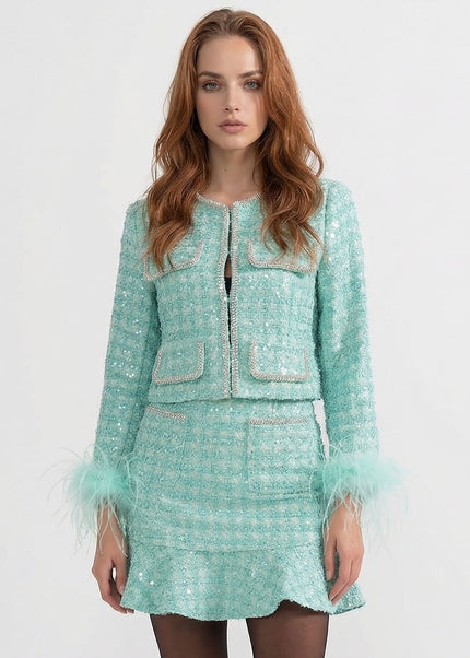 Marietta - Luxe Sparkling 2 Piece Co-Ord Set