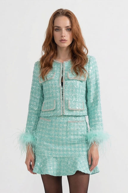 Marietta - Luxe Sparkling 2 Piece Co-Ord Set